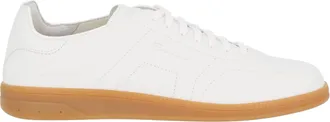Santoni Oly-Cube Soft Leather Tennis Sneakers