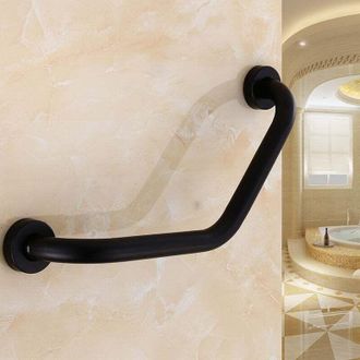 OEM Barra De Apoyo Para Ba&ntilde;o, Barra De Apoyo Para Ducha De Acero Inoxidable, Barra De Seguridad, Color Negro -crezuo