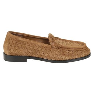Bottega Veneta Mocassino Silenzio - - Shoes - Donna - Marrone - 37 1/2 EU