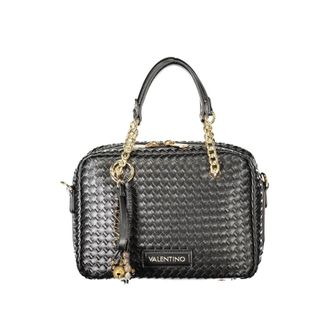 Valentino Black Polyurethane Womens Womens Bag