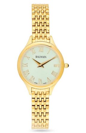 Balmain de Balmain Bracelet Watch, 29mm in Yellow Gold Pvd Coating at Nordstrom