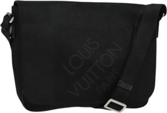 Louis Vuitton Pre-owned Cross Body Bags, female, Black, Size: ONE SIZE Pre-owned Canvas louis-vuitton-bags
