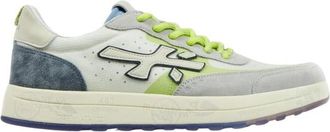 Premiata Nous Sneakers - Heren - Sneakers - Veelkleurig - 41 EU - Katoen - Schoenen