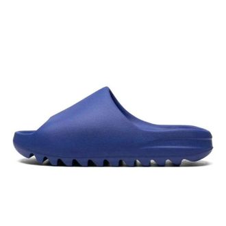 Yeezy by Kanye West Azure Slide- Futuristisch Comfort Statement - Heren - Sandalen - Blauw - 43 EU - Schoenen