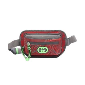 Gucci Pre-owned GG Nylon Heuptas - Heren - Vintage Heuptassen - Veelkleurig - ONE Size - Nylon - Vintage