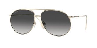 Burberry BE3138 ALICE Asian Fit 11098G Womens Sunglasses Gold Size 61