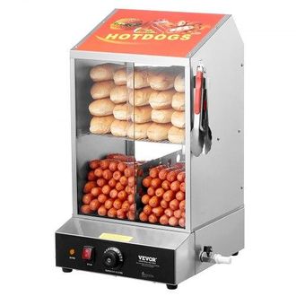OEM Macchine Per Hot Dog A Vapore 37l Da 2 Ripiani, Controllo