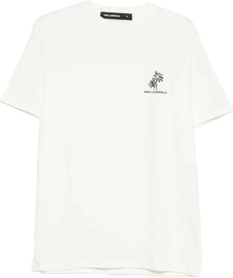 Karl Lagerfeld Uomo, Top, Bianco, M, new