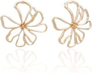 Ettika Blossom Drop Earrings in Gold at Nordstrom Rack
