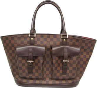 Louis Vuitton Pre-owned Tote Bags, female, Brown, Size: ONE SIZE Pre-owned Canvas louis-vuitton-bags