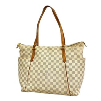Louis Vuitton Pre-owned Tote Bags, female, White, Size: ONE SIZE Pre-owned Totally GM Tote Bag