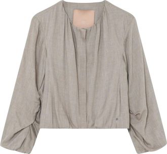 Gustav Dames, Jassen, Beige, Maat: XS