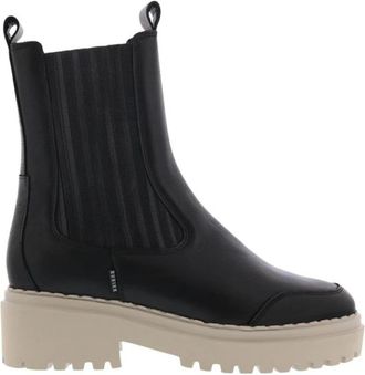 Nubikk Fae Lina Chelsea Boot - Dames - Chelseaboots - Zwart - 41 EU - Leer - Schoenen