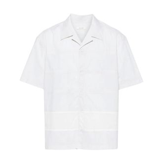 Craig Green Short Sleeve Shirts, male, Beige, Size: S Barrel Shirt