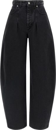 Jacquemus Black High Waist Wide Leg Jeans