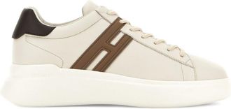 Hogan Off White H580 Leather Sneakers