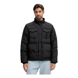 Just Cavalli Heren, Jassen, Zwart, Maat: XL Poliester