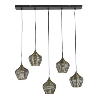 Light & Living Light&living - L&aacute;mpara Colgante - Alvaro - Dorado - Metal