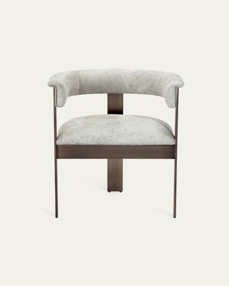 Interlude Home Darcy Hairhide Dining Chair