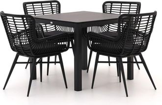 Intenso Furniture Intenso Asti/La Fonte 90cm dining tuinset 5-delig