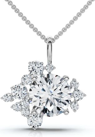 Pompeii3 1.50Ct Diamond Pendant 14k Gold Womens 18 Necklace Lab Grown