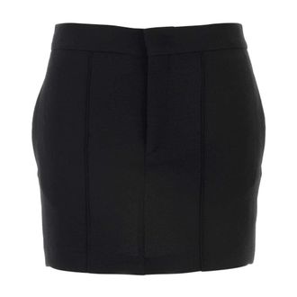 Isabel Marant Licoba Mini Skirt - female - Isabel Marant - Short Skirts - Black - S - Skirts