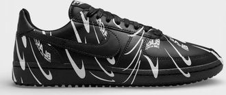 Nike Womens Comme des Gar&ccedil;ons Field General 82 Black White All-Over Print - Size: 7.5