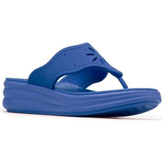 Clarks Drift Daisy Sport Flip Flop in Blue at Nordstrom Rack, Size 10