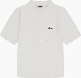 Ellesse Womens The Umpire Polo - Off White - Cream - Size: 16