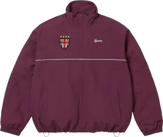 SUPREME FW26 Cross Track Jacket Plum SUP-FW26-021-PLM