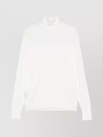 John Smedley merino wool turtleneck long sleeve sweater