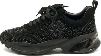 Tory Burch Sneakers con decorazione in cristalli 38.5 - Nero