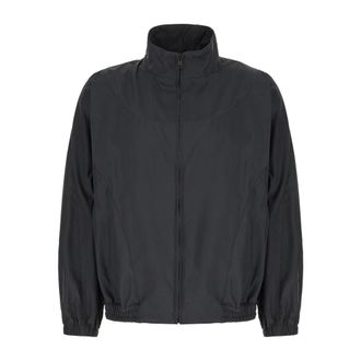 Givenchy Couture Seam Track Top met Cut-Out Details - Heren - Zomerjassen - Zwart - XL - Katoen - Jassen