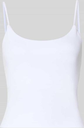 Aim'n Top mit Stretch-Anteil und Shaping-Effekt in Weiss, Gr&ouml;&szlig;e XL