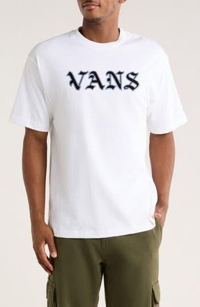 Vans Original Standards Ye Old Logo Graphic T-Shirt in White at Nordstrom Rack, Size Xx-Large