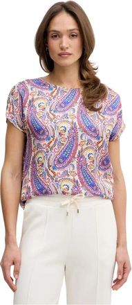 Marc Aurel Paisley Viscose Blouse - Dames - Blouses - Veelkleurig - S - Overhemden