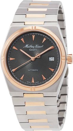 Mathey-Tissot Zeus Automatic Grey Dial Two-Tone Mens Watch H118ATRS
