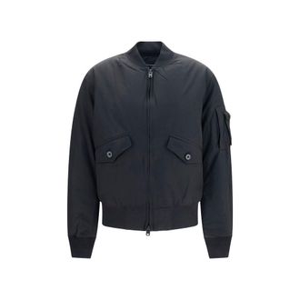 Yohji Yamamoto Black Polyamide Mens Bomber