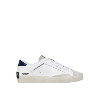 Crime London Schoenen, Heren, Wit, 41 EU, Katoen, Distressed Sneaker