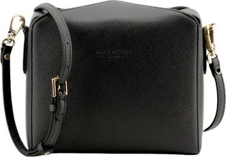 Pourchet Tassen, Dames, Zwart, ONE Size, Leer, Kleine Schoudertas