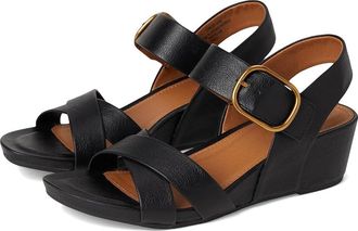 Söfft Rowe Womens Sandals Black : 6.5 M, Leather/Rubber