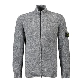 Stone Island Cardigans, male, Gray, Size: 2XL Maglia