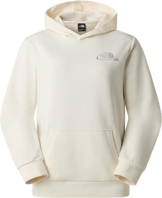 The North Face Monte Graphic Hoodie Hoodie f&uuml;r Damen | wei&szlig;
