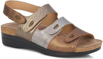 Drew Margo Slingback Sandal in Metallic Combo at Nordstrom, Size 6.5