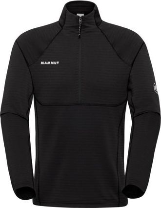 Mammut Taiss ML Half Zip Pull Fleecepullover f&uuml;r Herren | schwarz