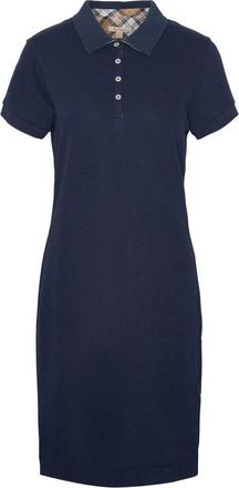 Barbour Polo Jurk - Dames - Korte kleedjes - Blauw - S - Katoen - Kleedjes