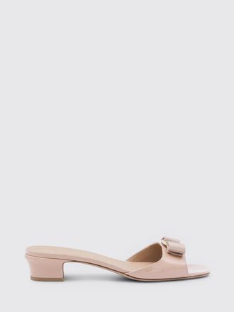 Ferragamo Mules Vara Ferragamo in vernice