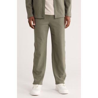 90 Degree by Reflex Oberon Jacquard Straight Leg Pants in Mountain Sage at Nordstrom Rack, Size Xx-Large