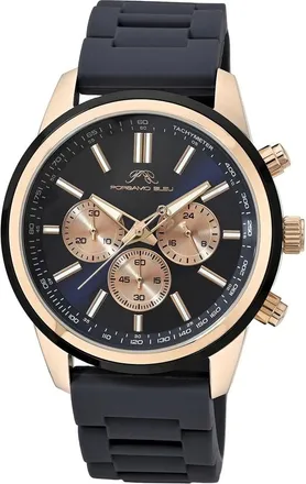 Porsamo Bleu Logan Chronograph Quartz Blue Dial Mens Watch 1451FLOR