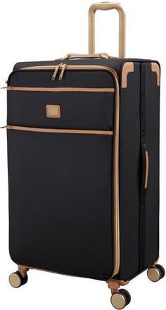 IT Luggage Transposition 33-Inch Softside Checked Spinner in Black at Nordstrom Rack